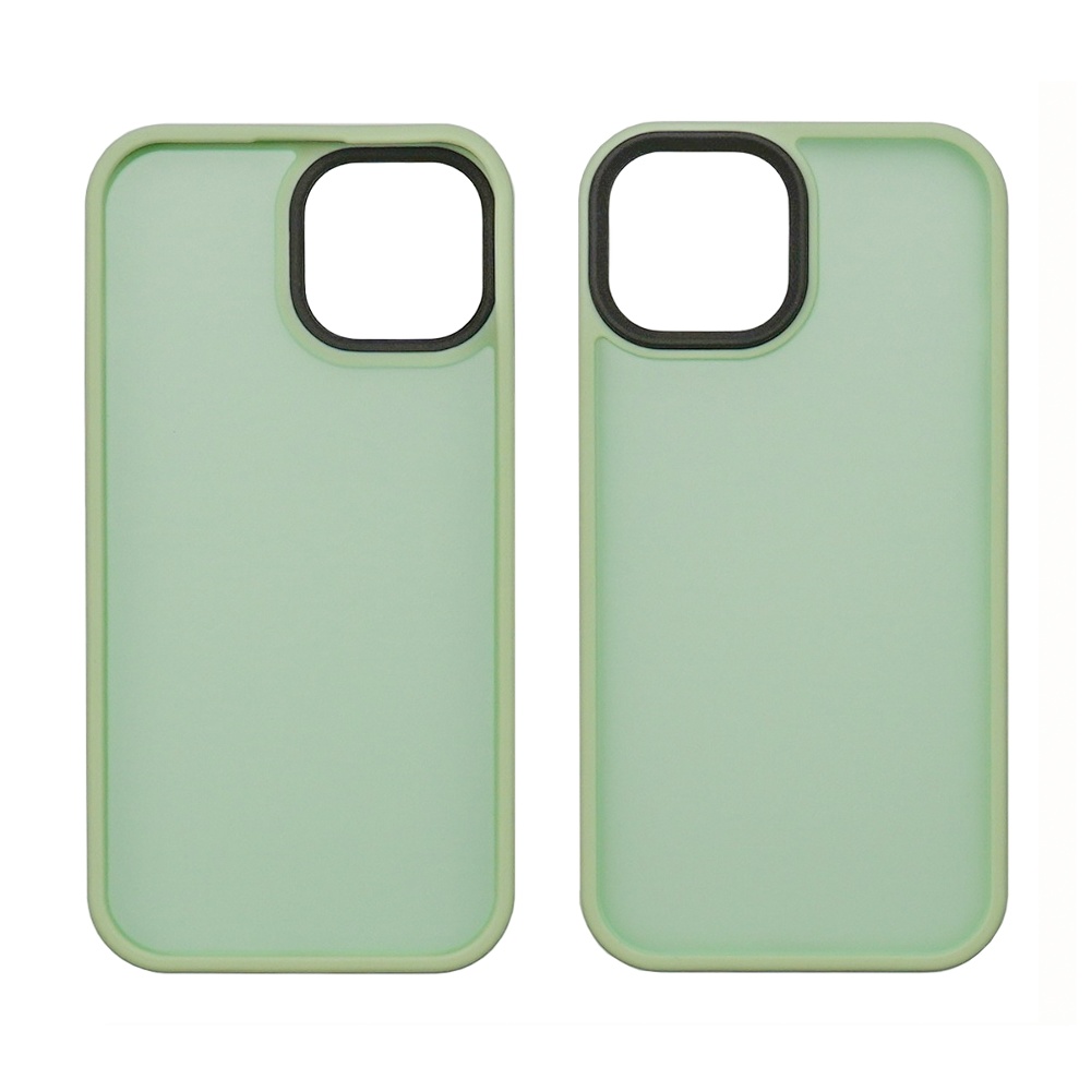 Чохол Colorful Matte Case для Apple iPhone 15 світло-зелений Люкс