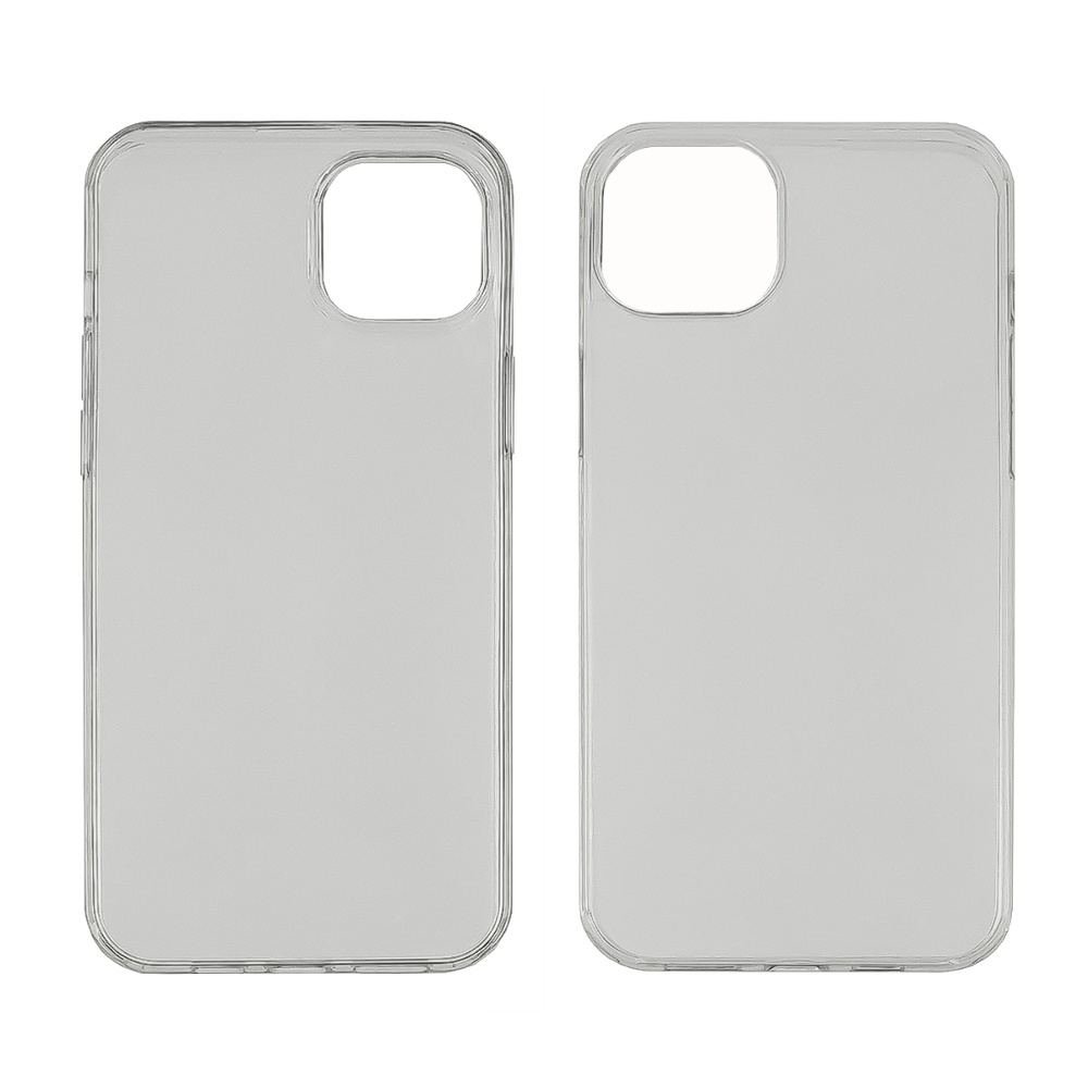 Чохол clear protective with frame для Apple iPhone 15 Plus прозорий Люкс