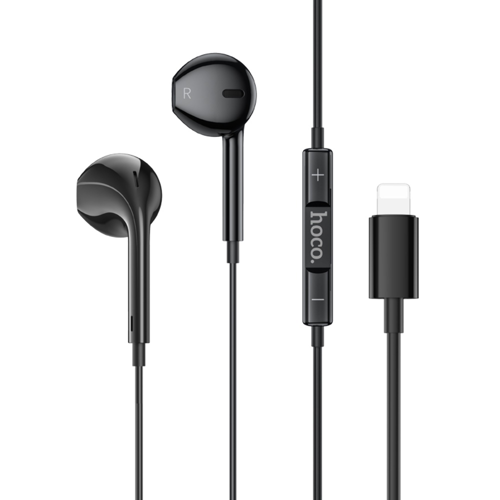 Наушники вкладиші Hoco M111 Lightning black
