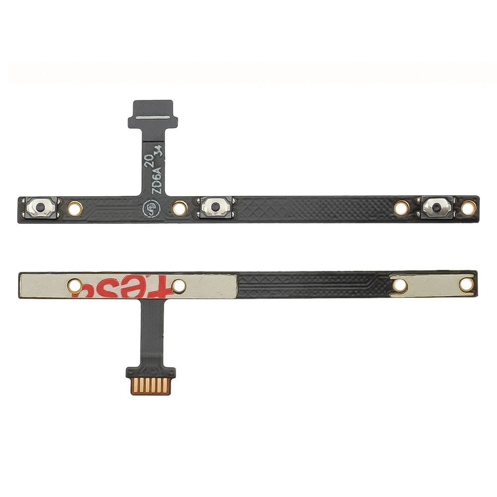 Шлейф для ZTE Blade V2020 Smart/ V30 Vita з кнопками увімкн.- вимк. та регулювання гучності