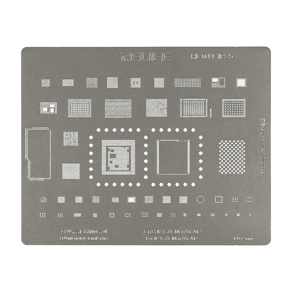 Трафарет BGA Relife RL-044 IPZ5 (A12) для iPhone XS/ XS Max/ XR