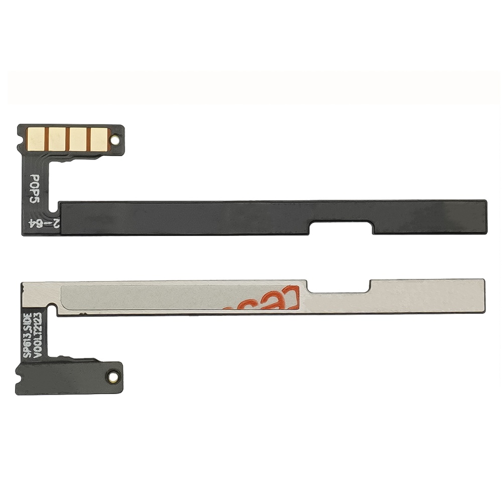 Шлейф для TECNO Pop 5 з кнопками вкл. та регулювання гучності