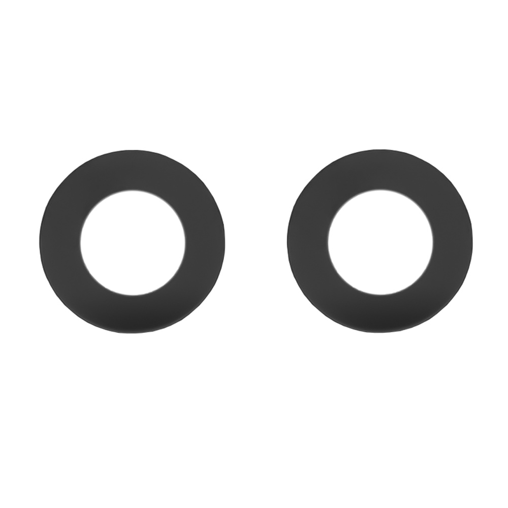 Скло камери для TECNO Spark 7 (KF6) (комплект 2 шт.) чорне