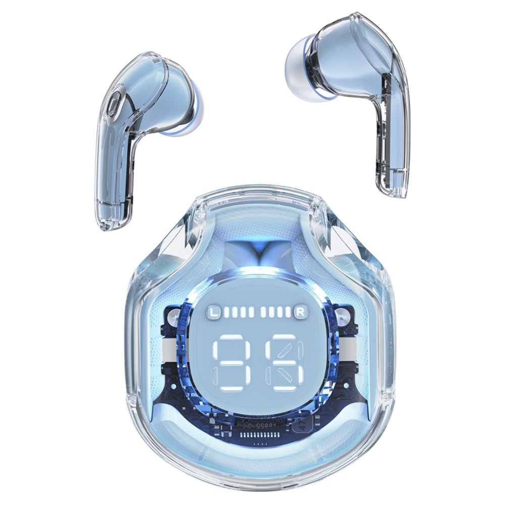 Беспроводные TWS наушники Acefast T8 вакуумные ice blue