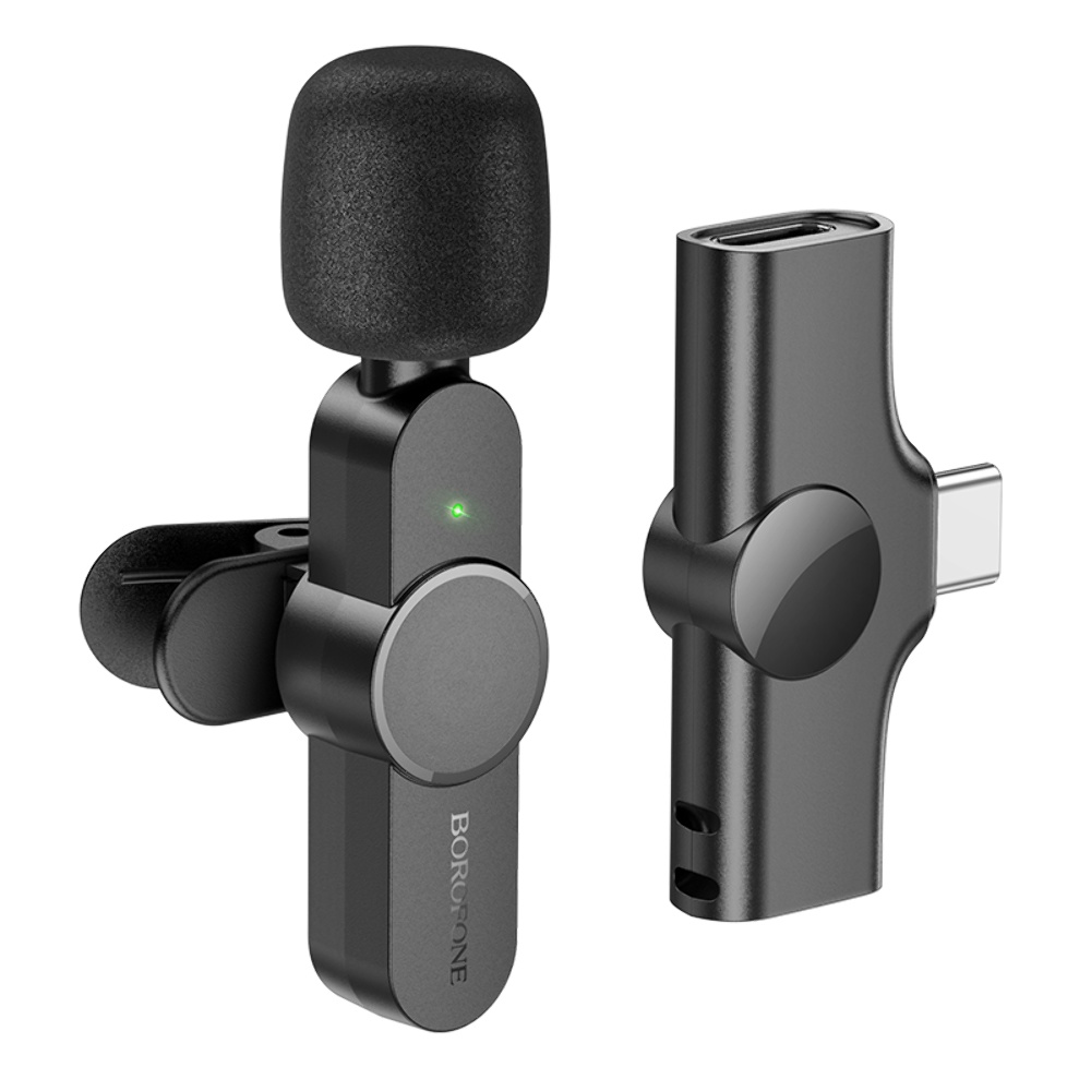 Мікрофон Borofone BFK12 Type-C black