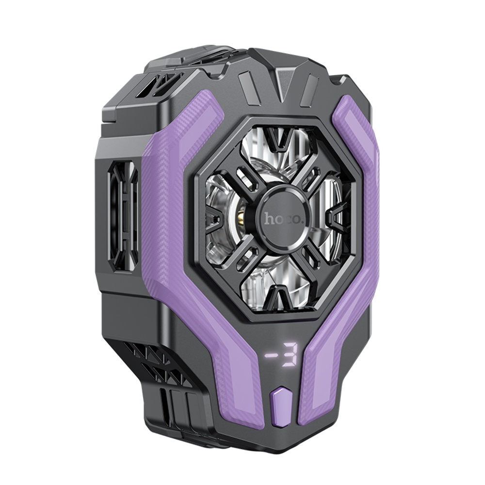 Мобільний кулер Hoco GM26 Type-C black purple