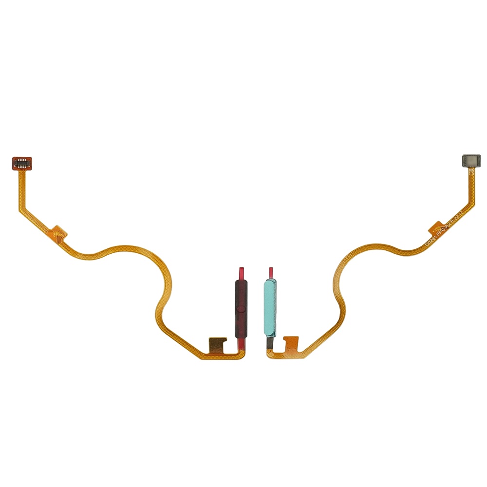 Шлейф для TECNO Pova 4 с синим сканером отпечатка пальца