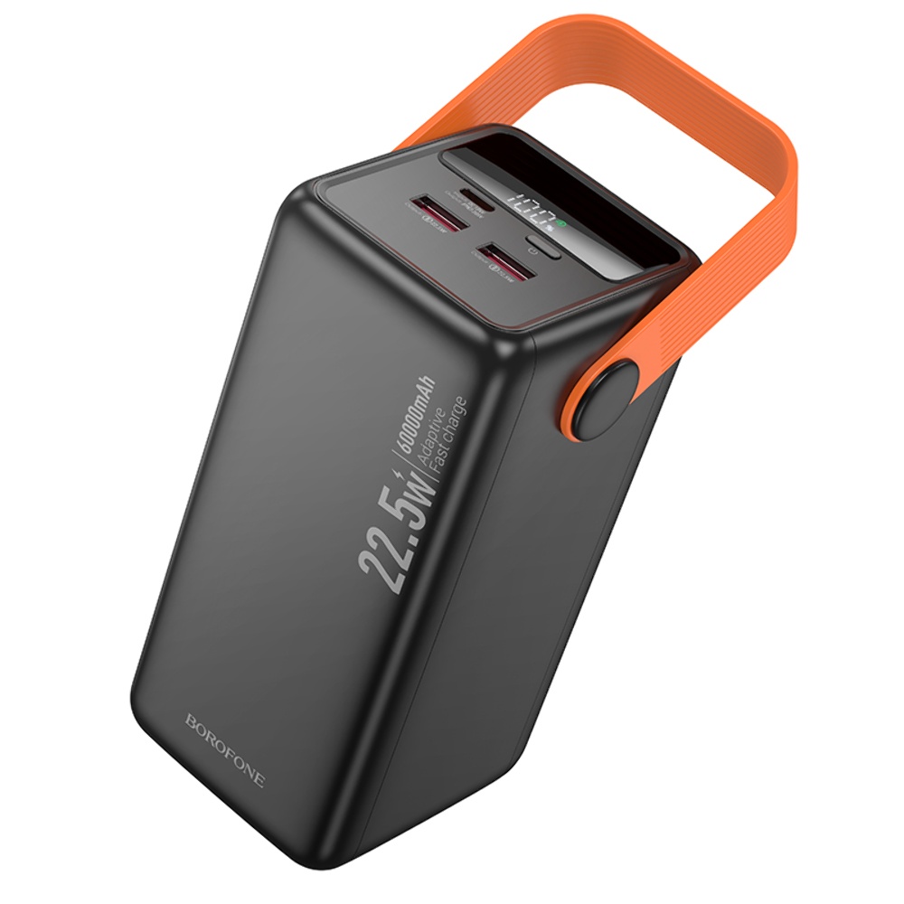 Power bank Borofone BJ66B 22.5W+PD20W 60000mAh чорний