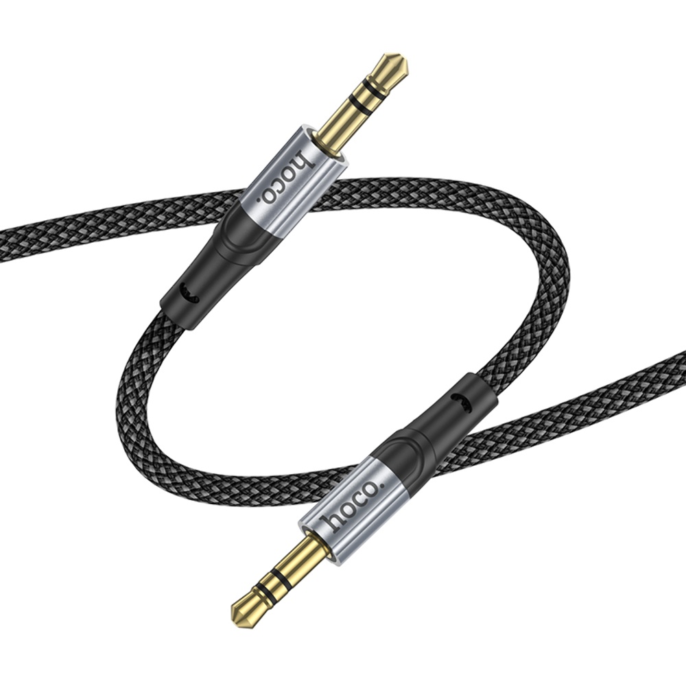 AUX кабель Hoco UPA26 Jack 3.5 to Jack 3.5 1m чорний