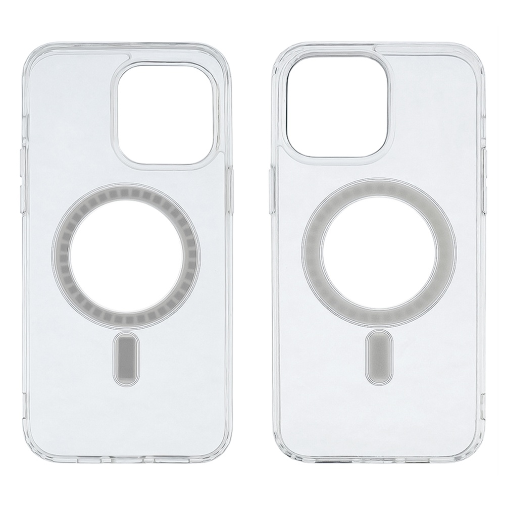 Чехол силиконовый Сlear Case MagSafe для Apple iPhone 13 Pro Max прозрачный