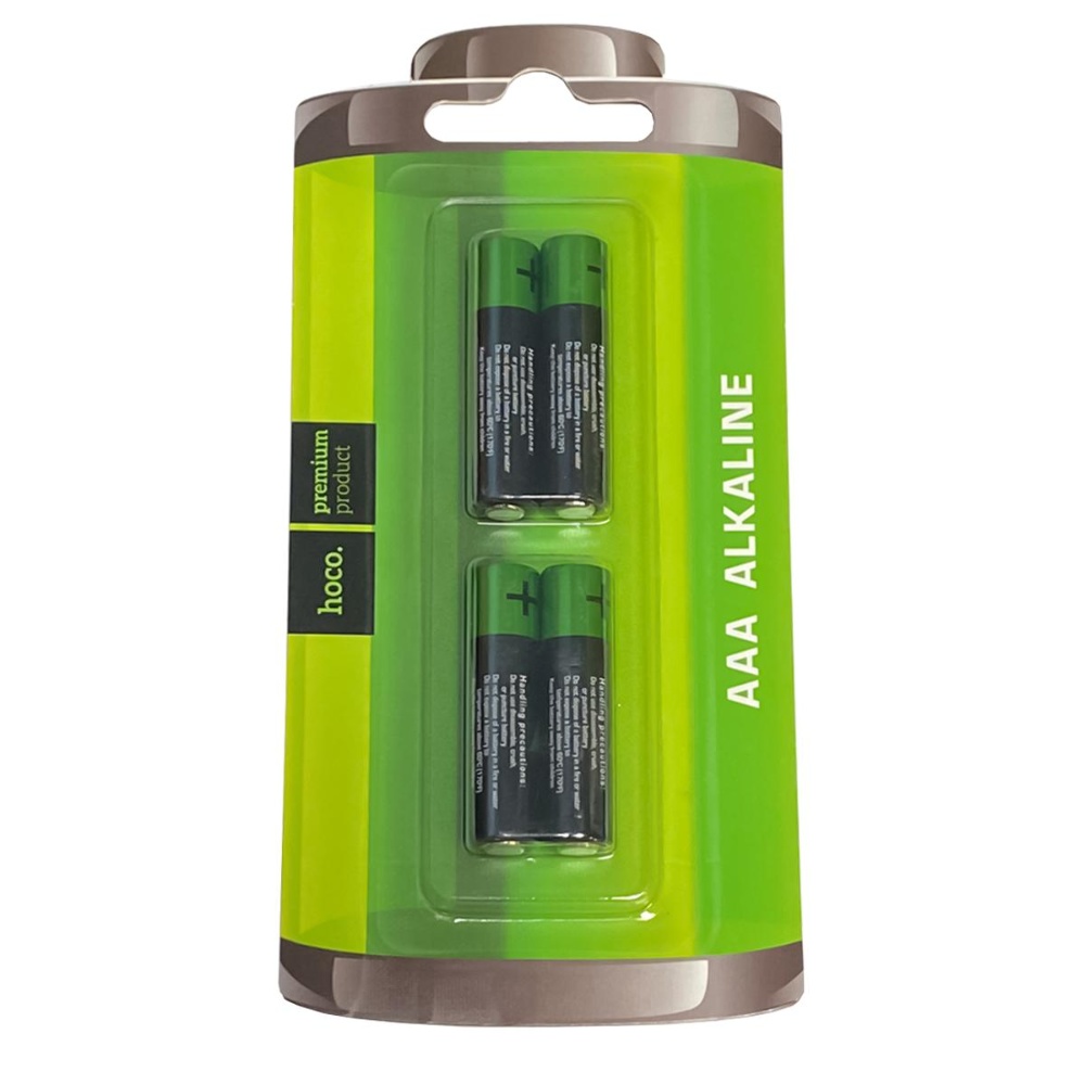 Батарейки щелочные Hoco Alkaline AAA (LR03) 4 шт