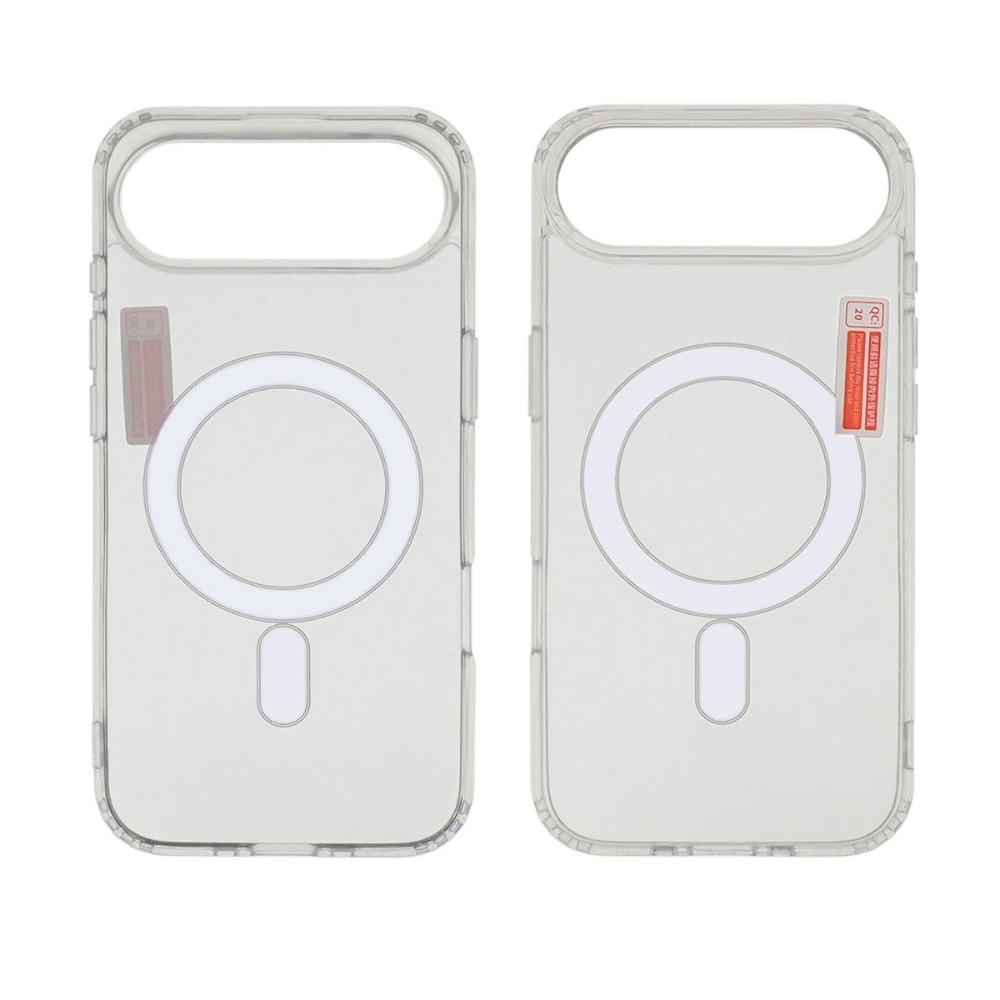 Чехол силиконовый Сlear Case MagSafe для Apple iPhone 17 Air прозрачный
