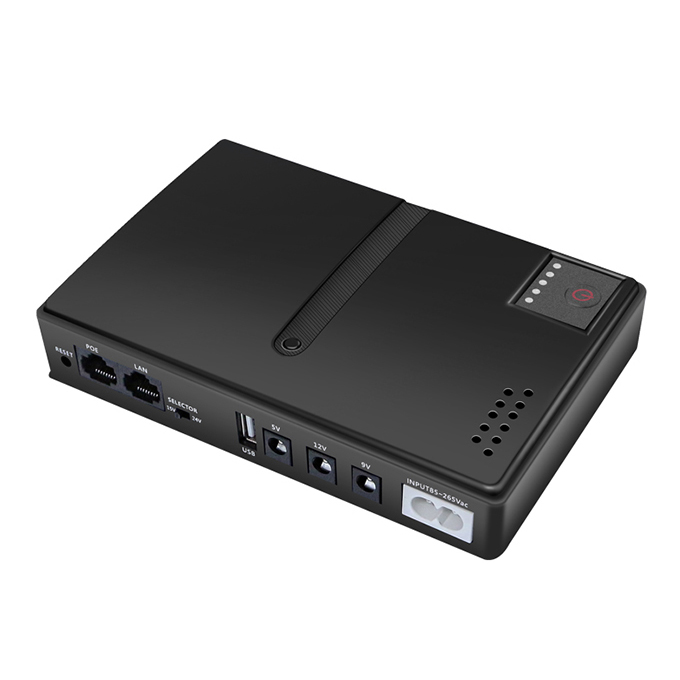 Источник резервного питания для сетевого оборудования DC1018L 12V/ 9V/ 5V, под аккумуляторы 18650 4 шт