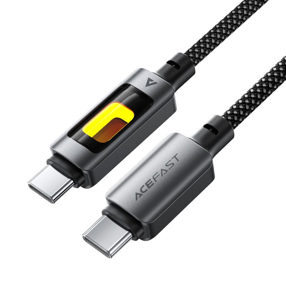 Кабель Acefast C21-03 Type-C to Type-C 60W black