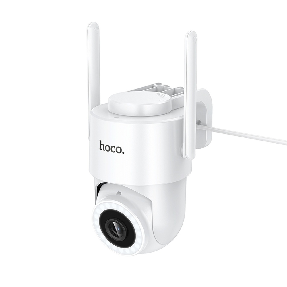 IP-камера видеонаблюдения Hoco D10 PTZ HD white