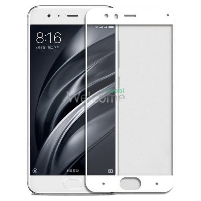 Glass for Xiaomi MI Note 3 (0.3 мм, 2.5D) white