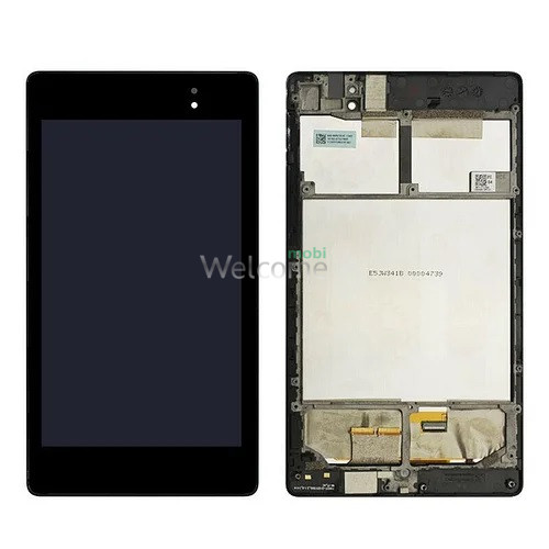 Дисплей до планшету Asus ME571K Google Nexus 7 2013 Wi-Fi/ME572 в зборі з сенсором та рамкою black