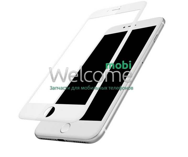 Стекло iPhone 6,6S 4.7 Japan HD++ белое 