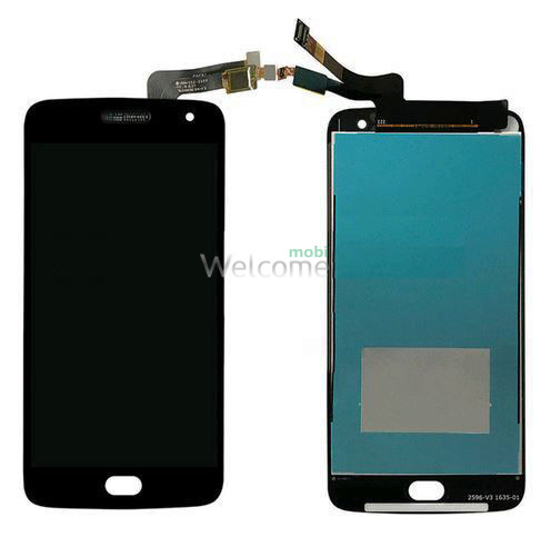 LCD Motorola XT1680 Moto G5 Plus with touchscreen black high copy