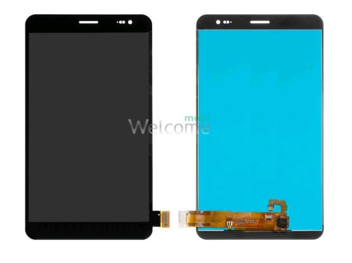 Дисплей до планшету Huawei MediaPad X1 в зборі з сенсором black