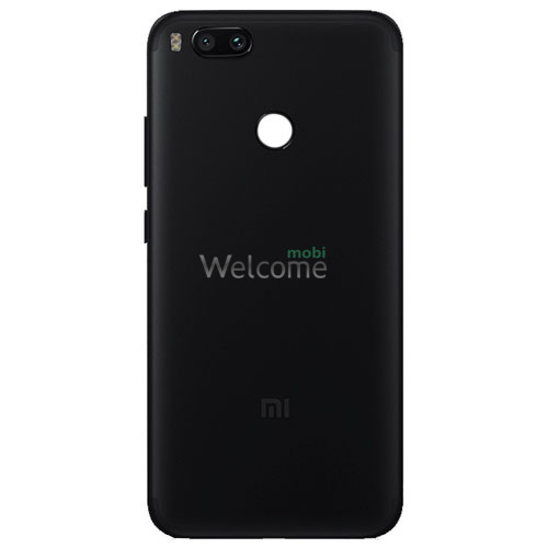Задняя крышка Xiaomi Mi A1,Mi 5X black (со стеклом камеры) (Original PRC)