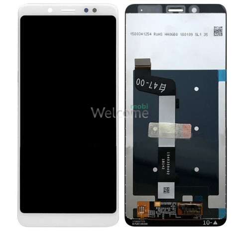 LCD Xiaomi Redmi Note 5 white with touchscreen