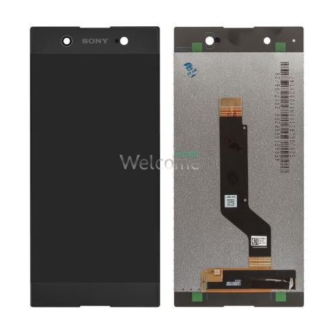Дисплей Sony G3212 Xperia XA1 Ultra Dual,G3221,G3223,G3226 в сборе с сенсором black (оригинал переклей)