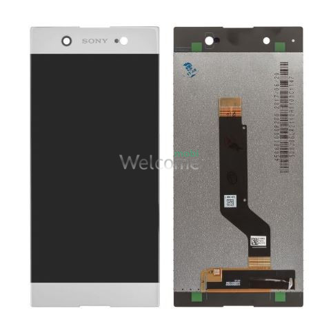 Дисплей Sony G3212 Xperia XA1 Ultra Dual/G3221/G3223/G3226 в зборі з сенсором white (оригінал переклей)