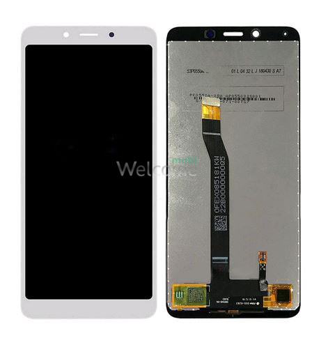LCD Xiaomi Redmi 6 white with touchscreen