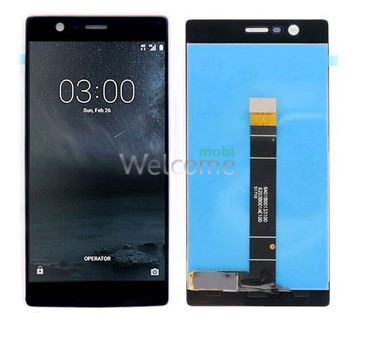 LCD Nokia 3 Dual Sim with touchscreen black