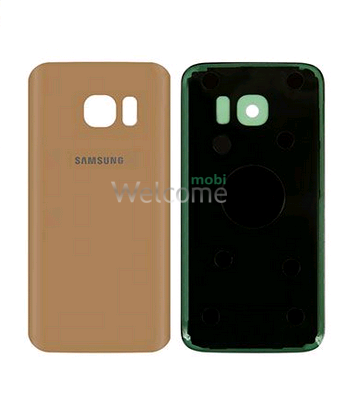 Задняя крышка Samsung G930 Galaxy S7 gold