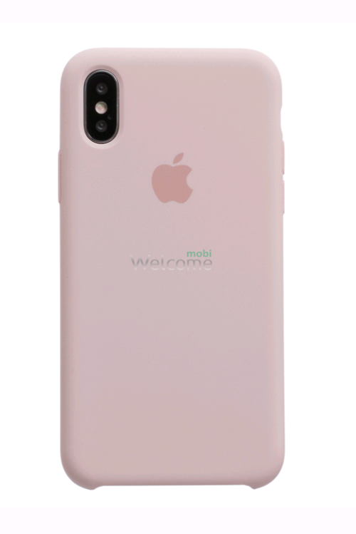 Чохол Silicone case iPhone X/XS Pink Sand (Original)