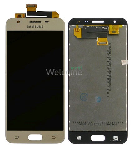 Дисплей Samsung SM-G610F Galaxy J7 Prime (2016) в зборі з сенсором gold service orig