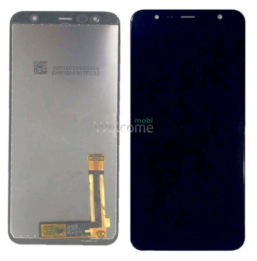 LCD Samsung SM-J415F Galaxy J4+ 2018/J610F Galaxy J6+ 2018 black with touchscreen service orig