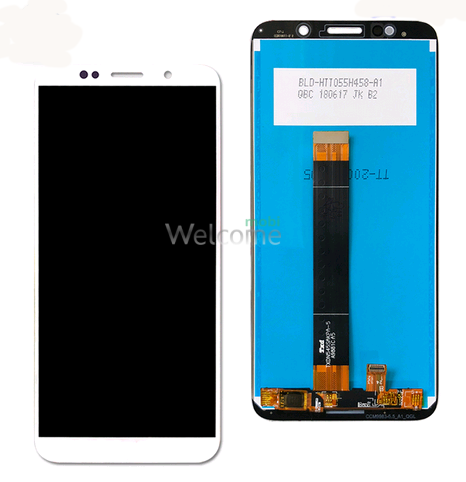 Дисплей Huawei Y5 2018/Honor 7A/Honor 7S в зборі з сенсором white FULL orig