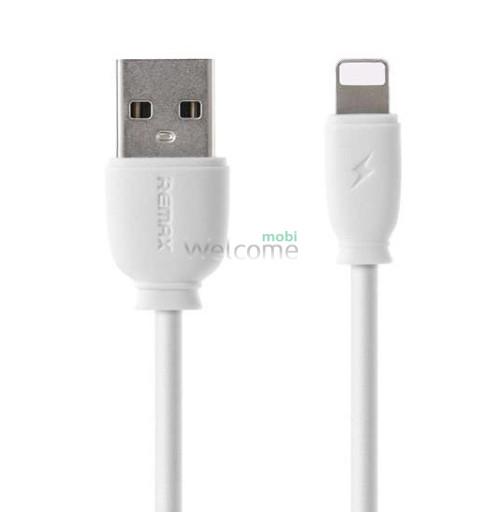 USB кабель Lightning Remax Fast Charging RC-134i, 2.1A 1m white