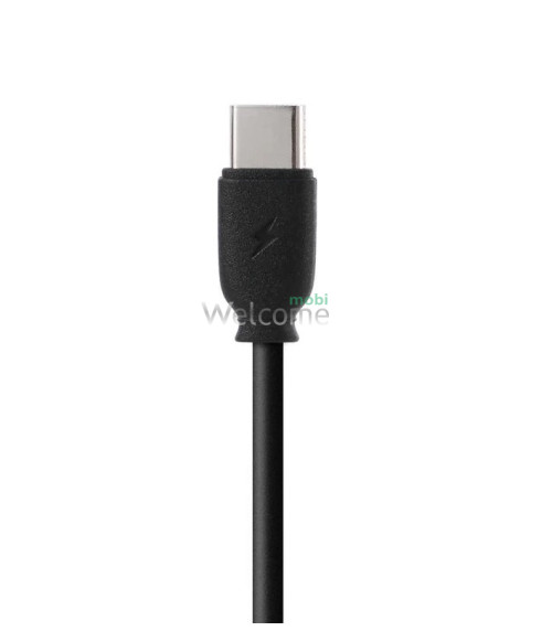USB cable Remax Fast Charging RC-134a Type C, 1m black
