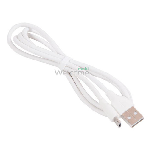 USB кабель micro Proda Fast Charging PD-B15m, 2.1A 1m white
