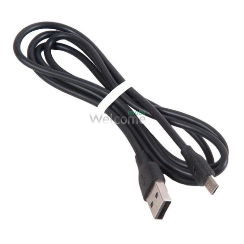 USB кабель micro Proda Fast Charging PD-B15m, 1m black