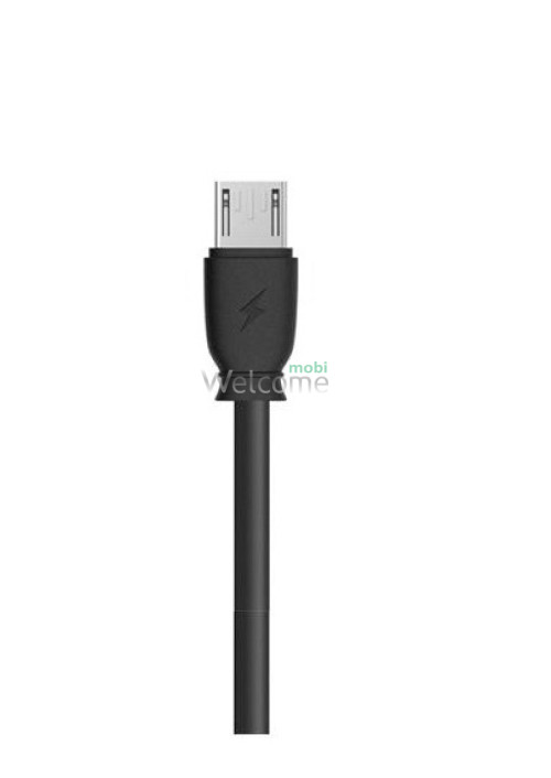 USB кабель micro Remax Fast Charging RC-134m, 2.1A 1m black