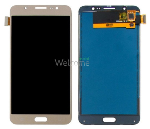 LCD Samsung SM-J710H Galaxy J7 (2016)  gold with touchscreen TFT