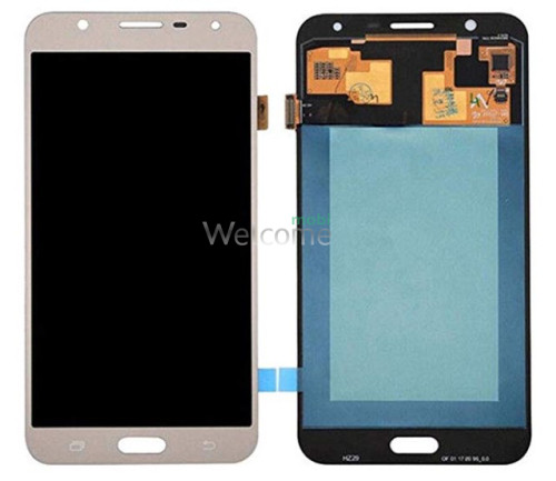 LCD Samsung SM-J701H Galaxy J7 Neo gold with touchscreen TFT