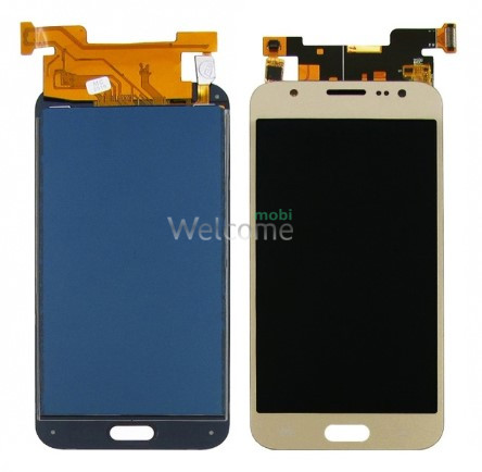 LCD Samsung SM-J500H Galaxy J5 gold with touchscreen TFT