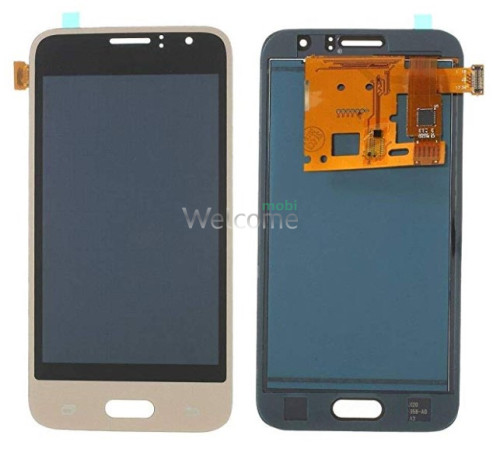 LCD Samsung SM-J120 Galaxy J1 gold with touchscreen TFT