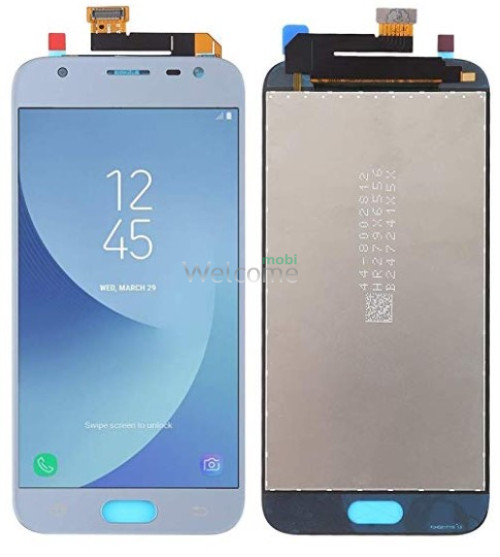 Дисплей Samsung SM-J330F Galaxy J3 (2017) в зборі з сенсором blue TFT з рег. підсвіткою
