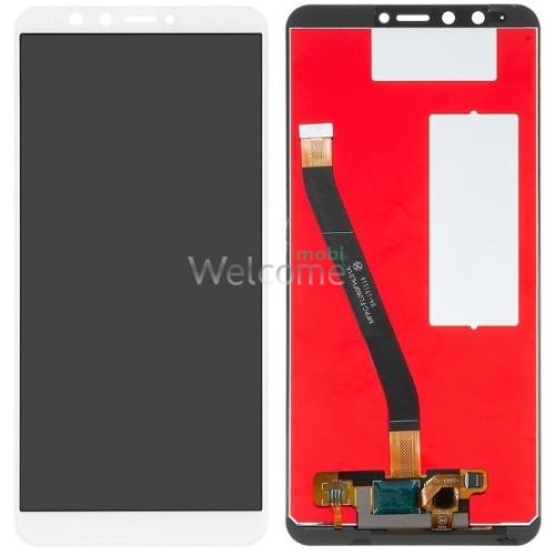 Дисплей Huawei Y9 2018/Enjoy 8 Plus в зборі з сенсором white FULL orig
