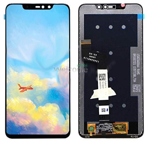 LCD Xiaomi Redmi Note 6/Note 6 Pro black with touchscreen