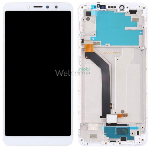 Дисплей Xiaomi Redmi S2 в сборе с сенсором и рамкой white service orig