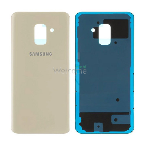 Задняя крышка Samsung A530 Galaxy A8 2018 gold (Original PRC)