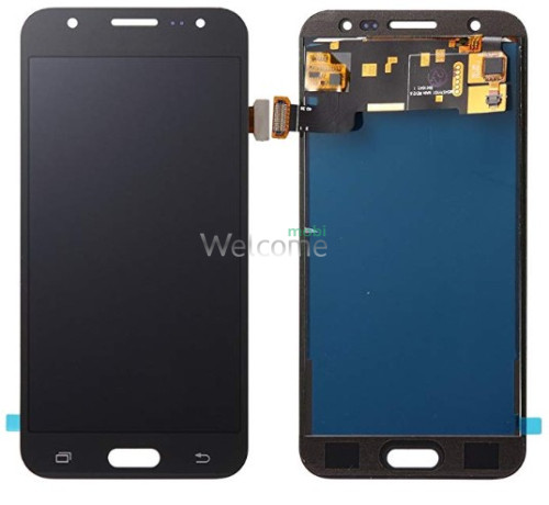 Дисплей Samsung SM-G900F Galaxy S5 (2014) в сборе с сенсором black TFT с регулируемой подсветкой